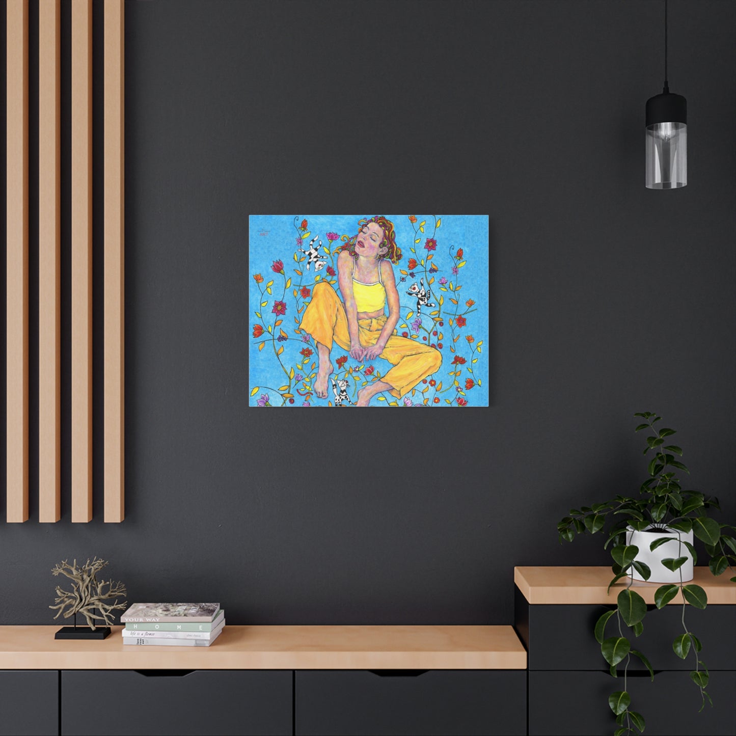 Matte Canvas, Stretched, 1.25" - Motiv: Carolin