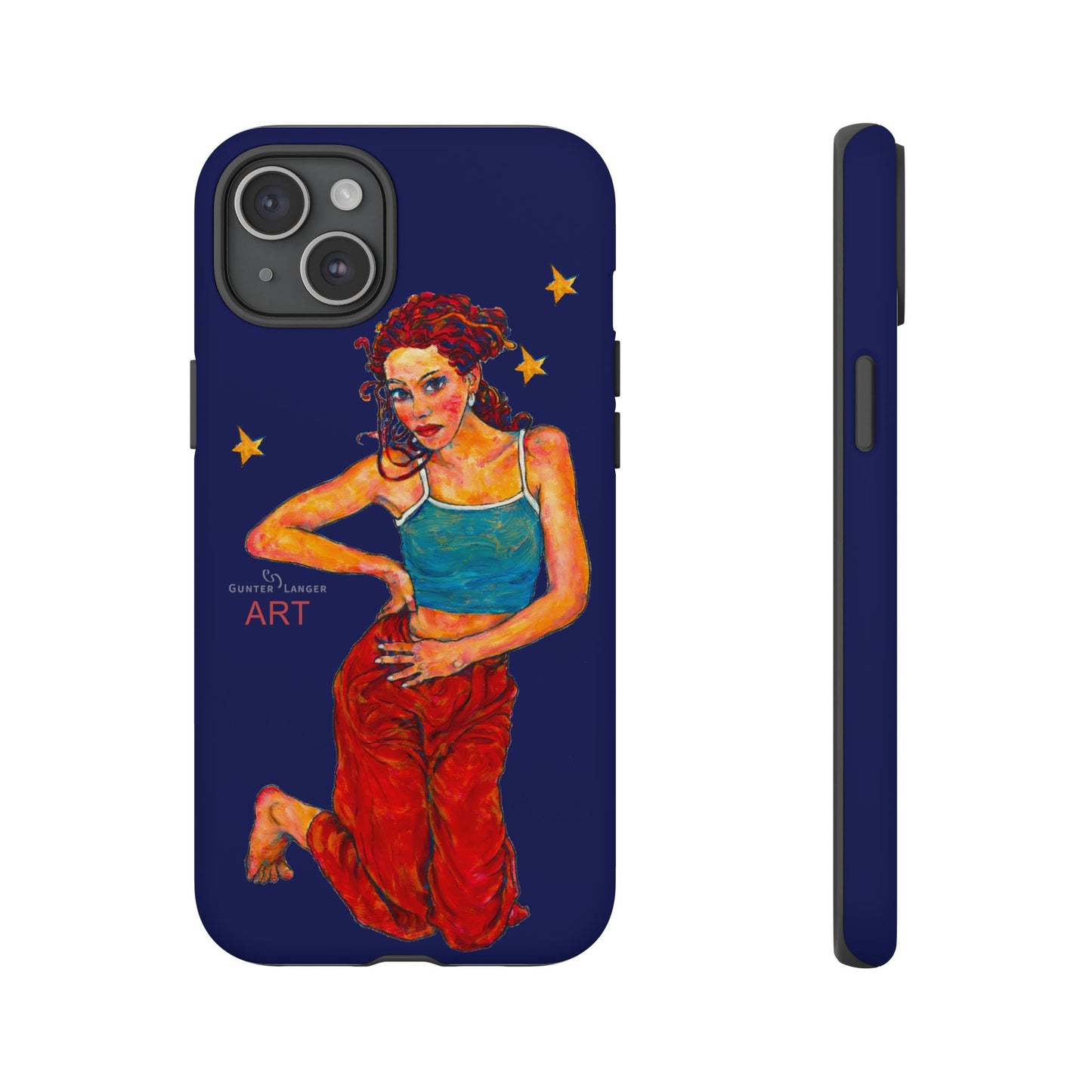 Tough Cases - iPhone - Motiv: Lea, Sternenhimmel