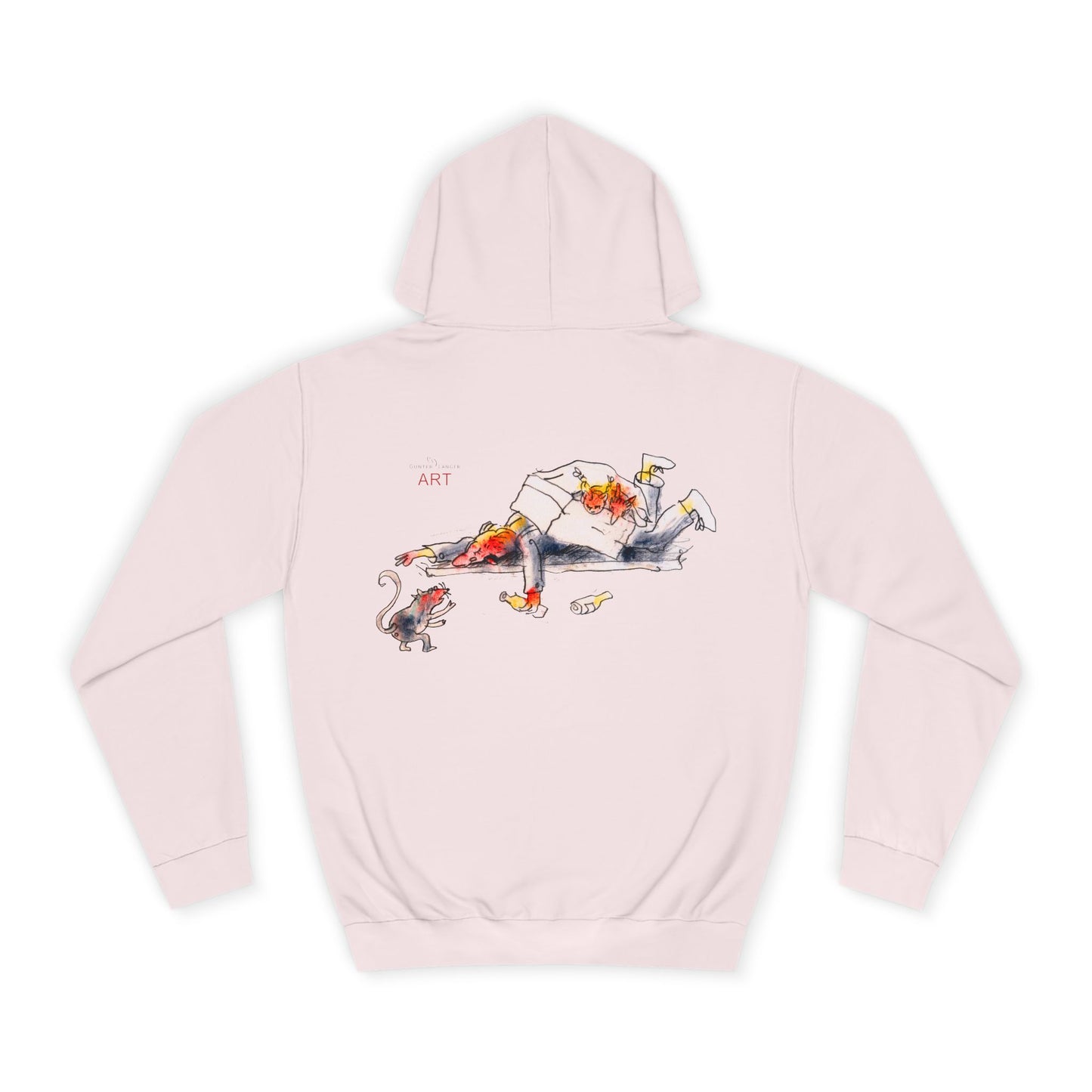 Unisex College Hoodie - Motiv: Ratte & Karambolage