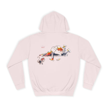 Unisex College Hoodie - Motiv: Ratte & Karambolage