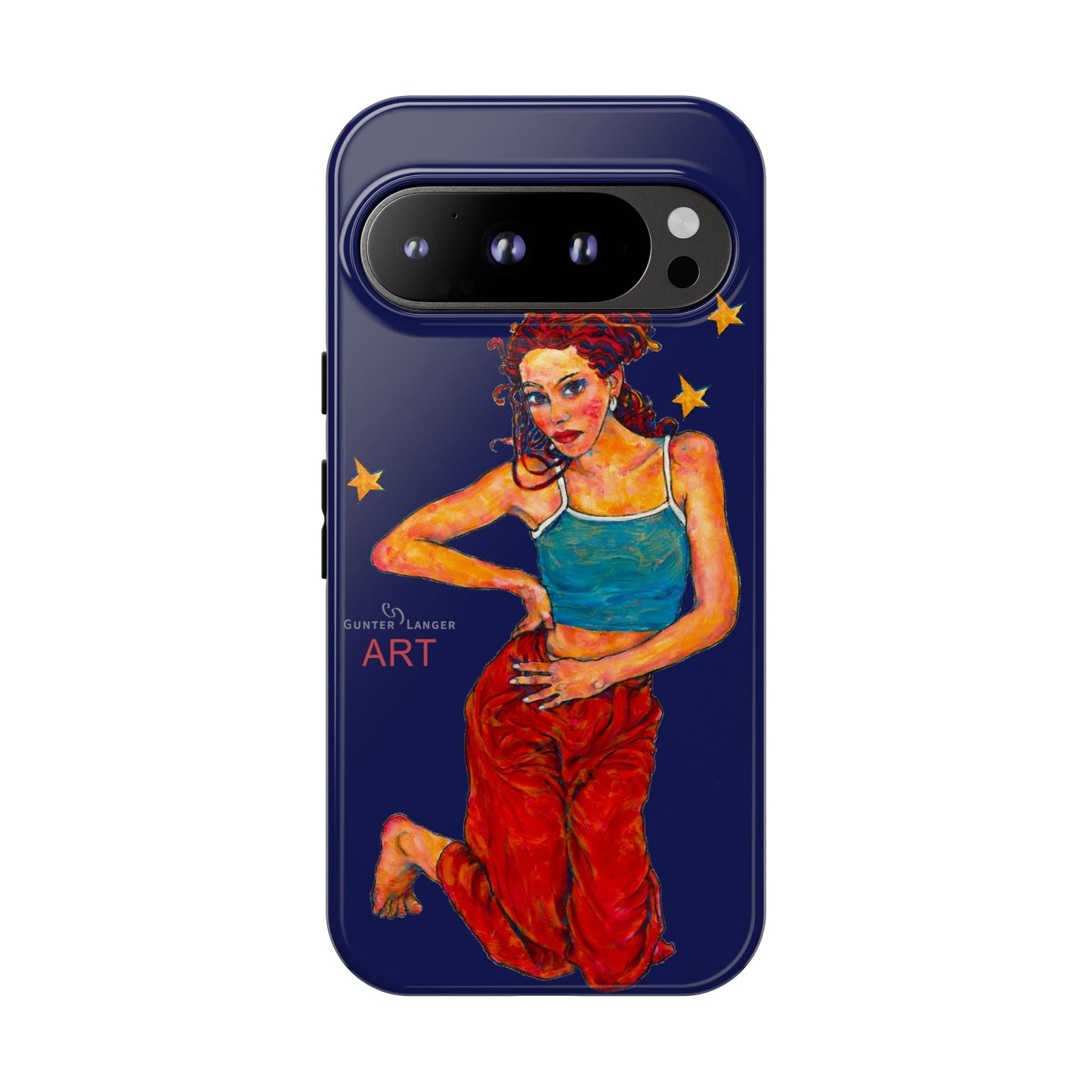 Tough Cases - Google Pixel - Samsung Galaxy - Motiv: Lea, Sternenhimmel