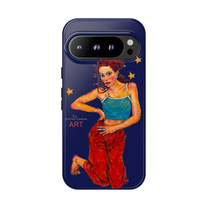 Tough Cases - Google Pixel - Samsung Galaxy - Motiv: Lea, Sternenhimmel