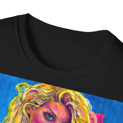 Unisex Softstyle T-Shirt - Motiv: Front Maria  H 49cm Korr2 sw