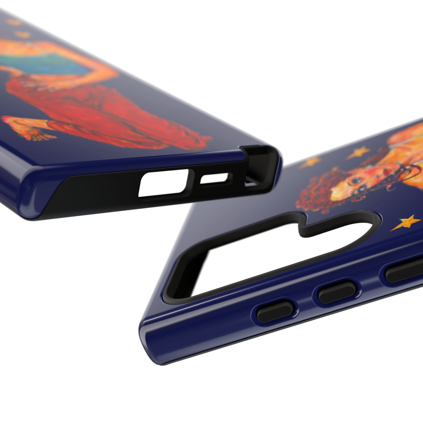 Tough Cases - Google Pixel - Samsung Galaxy - Motiv: Lea, Sternenhimmel