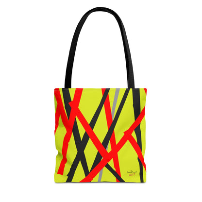 Tote Bag (AOP) - Motiv: Mikado, Hellgrün