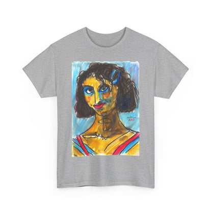 Unisex Heavy Cotton Tee - Motiv: Front Frechdax