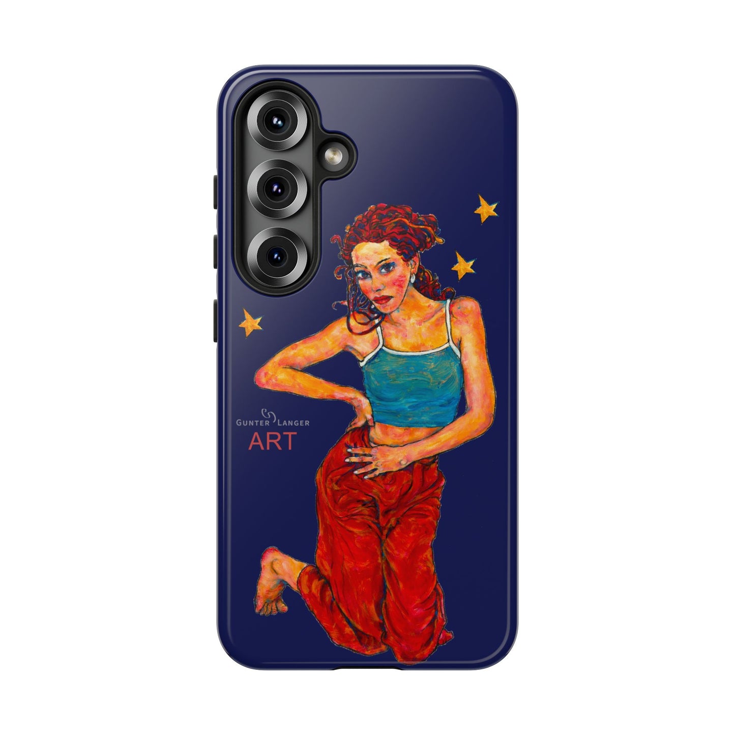 Tough Cases - Google Pixel - Samsung Galaxy - Motiv: Lea, Sternenhimmel