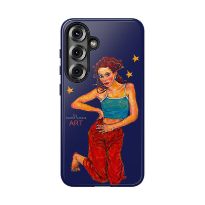 Tough Cases - Google Pixel - Samsung Galaxy - Motiv: Lea, Sternenhimmel