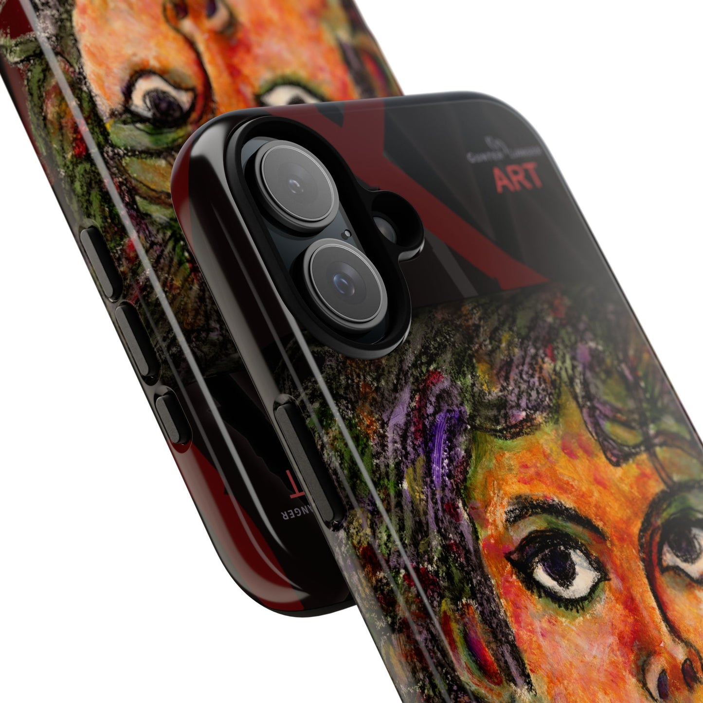 Tough Cases - iPhone - Motiv: MJ, Schwarz