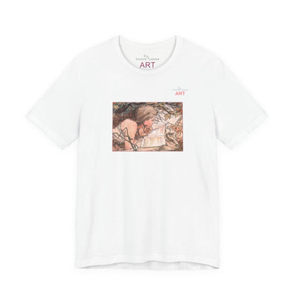 Jersey Short Sleeve Tee - Motiv: Front Antonia, H 15,73 cm