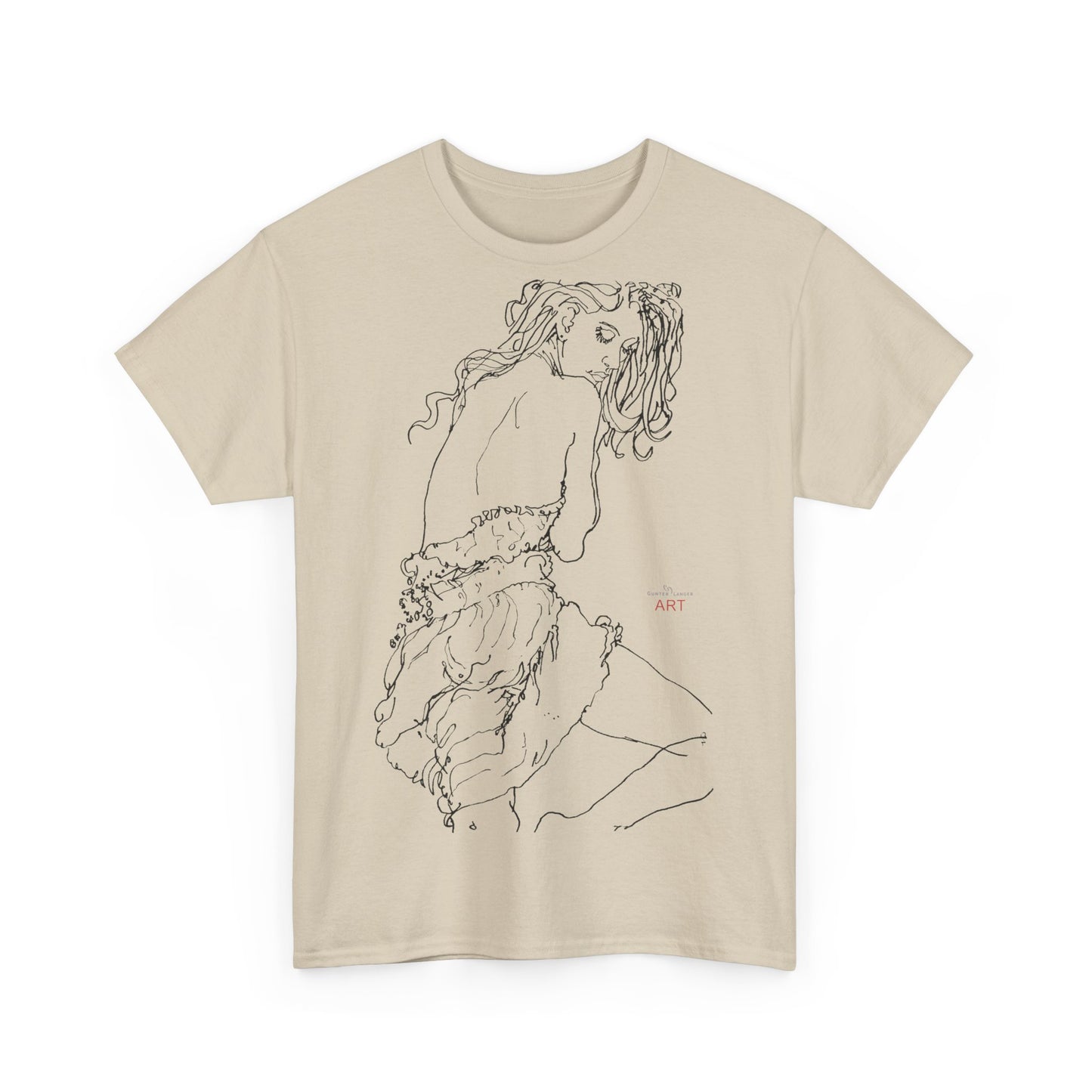 Unisex Heavy Cotton Tee - Motiv: Front Giselle