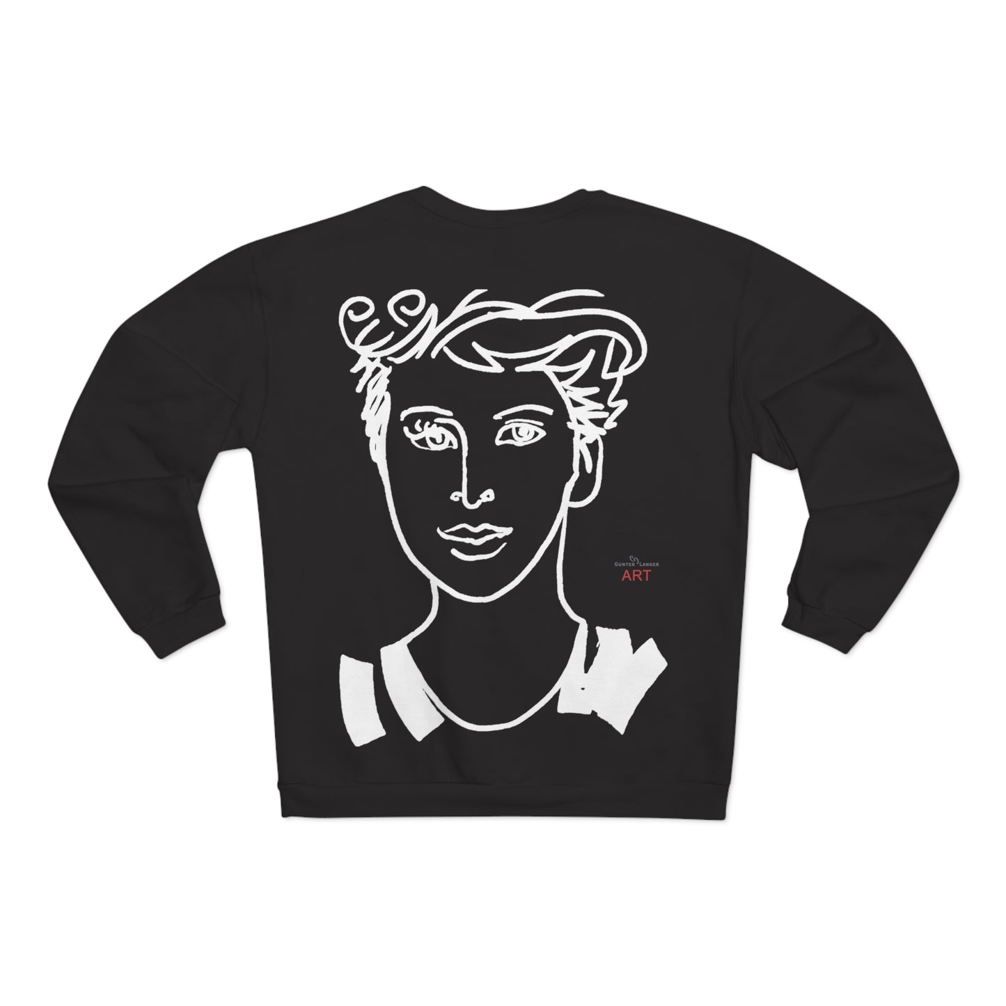 Unisex Crew Neck Sweatshirt (EU) - Motiv Lars & Lars (weiß)