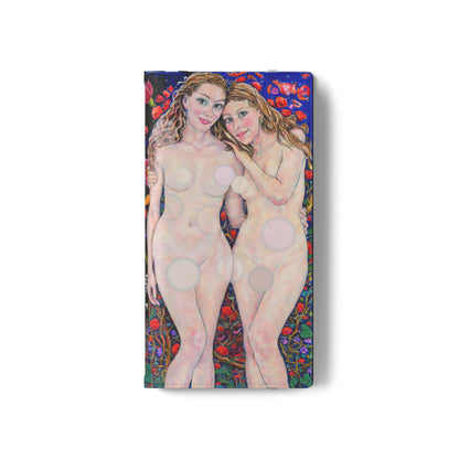 Flip Cases - Motiv: Waldnymphen, Schwarz, Seifenblasen