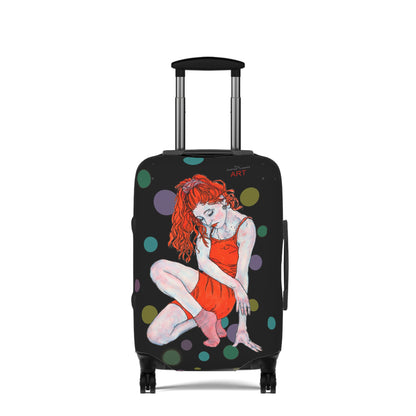 Luggage Cover - Motiv: Julia, Farbkreise