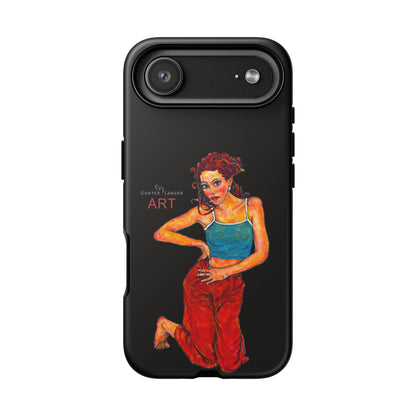 Tough Cases - iPhone - Motiv: Lea, Schwarz