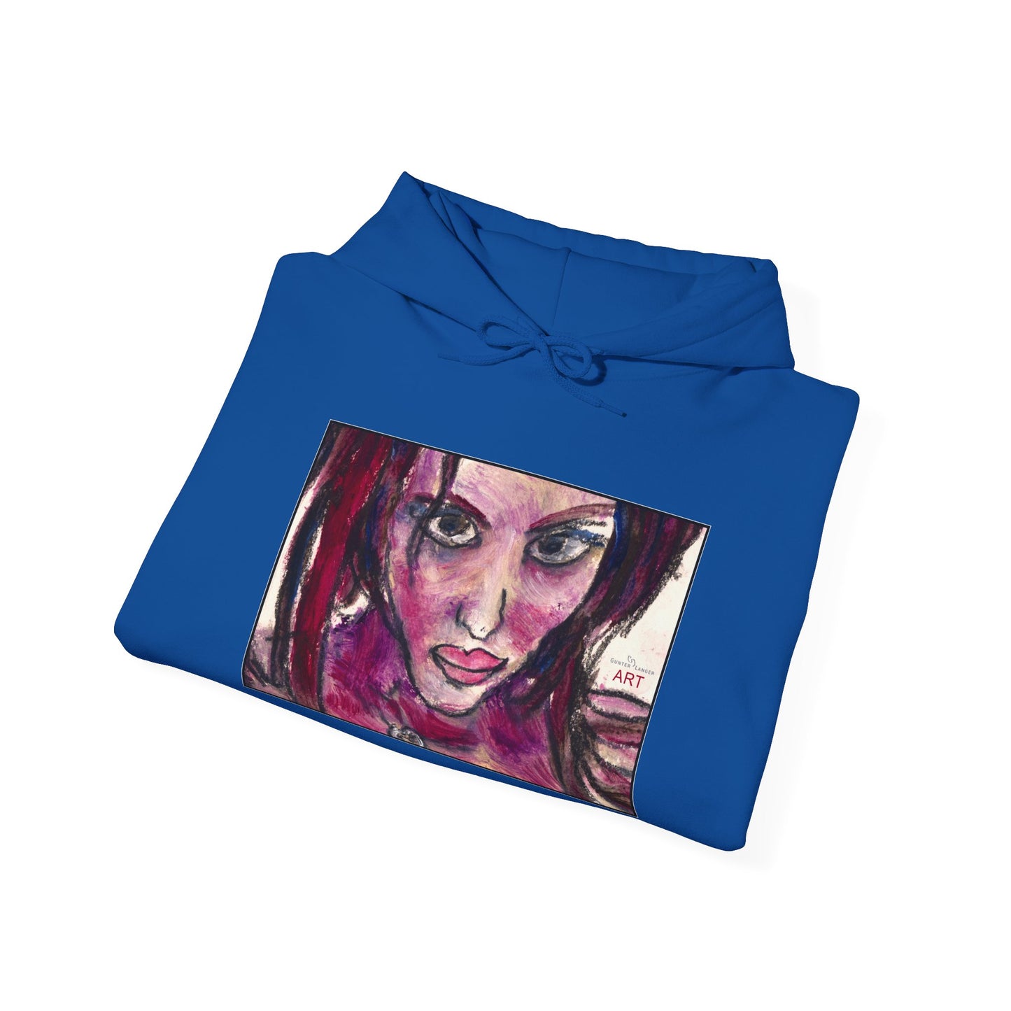 Unisex Heavy Blend™ Hooded Sweatshirt - Motiv Frontseite "Lola", H 19 cm
