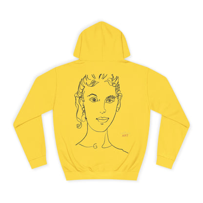 Unisex College Hoodie - Motiv: Berit (klein) & Berit