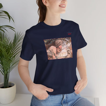 Jersey Short Sleeve Tee - Motiv: Front Antonia, H 15,73 cm