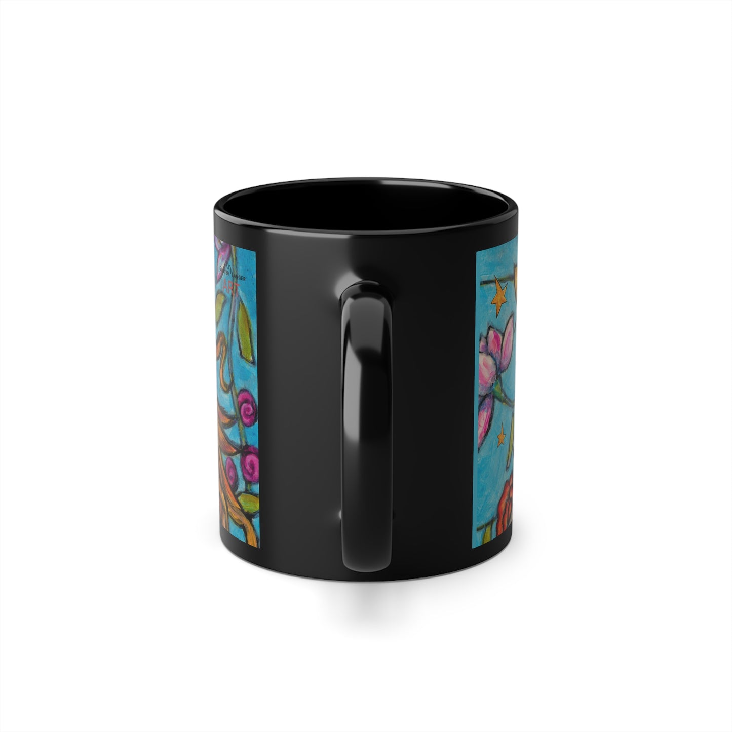 Black Coffee Cup, 11oz - Motiv: Ida, Ausschnitt