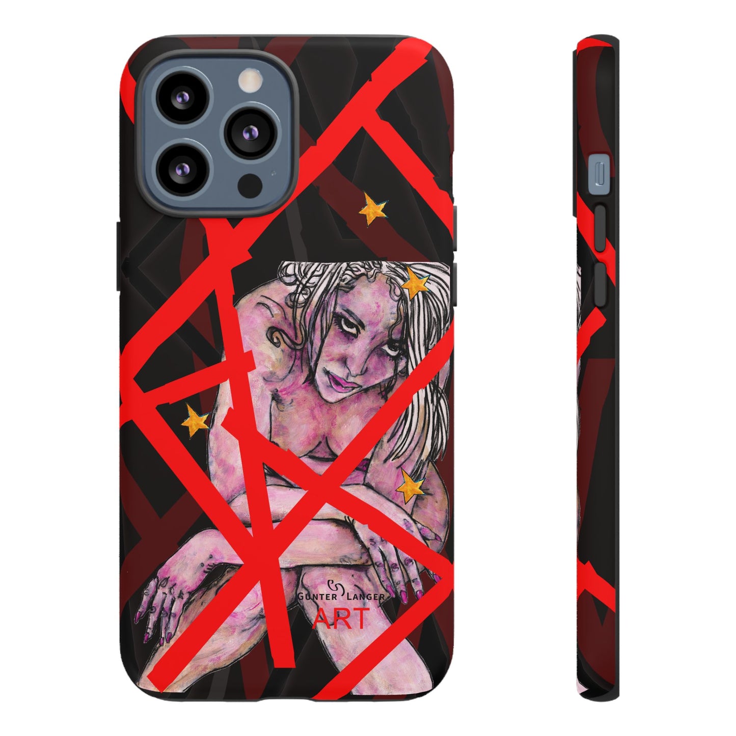 Tough Cases - iPhone - Motiv: Stella, Mikado