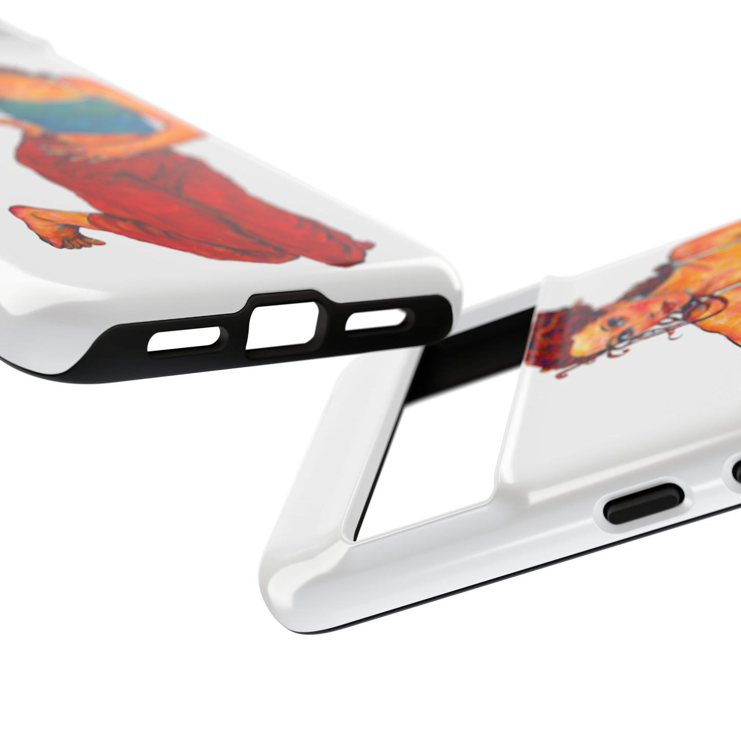 Tough Cases - Google Pixel - Samsung Galaxy - Motiv: Lea, Weiß