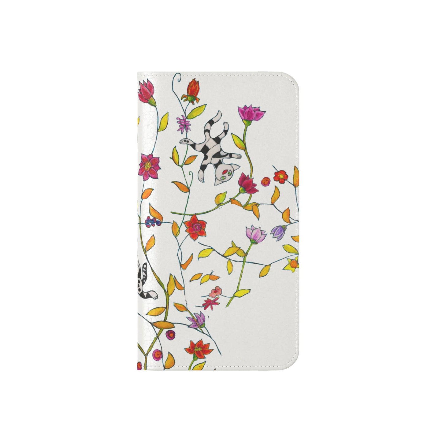 Flip Cases - Motiv: Drei Karierte Katzen auf weiß