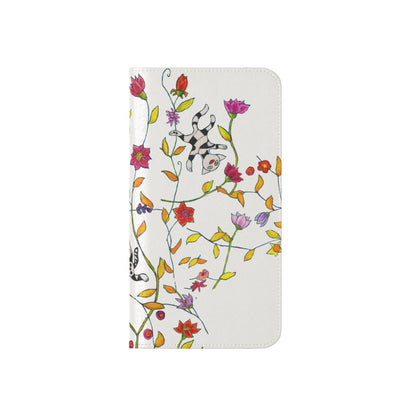 Flip Cases - Motiv: Drei Karierte Katzen auf weiß