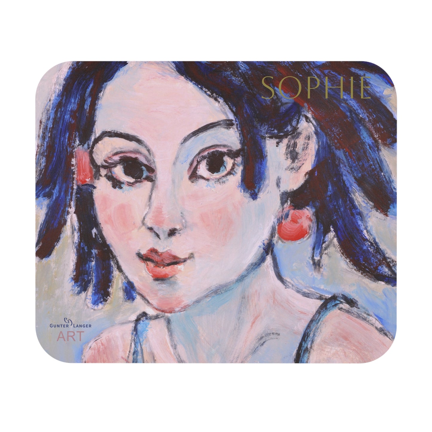 Mouse Pad (Rectangle) - Motiv: Sophie