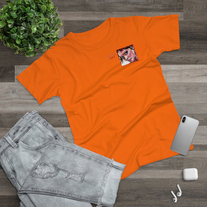 Single Jersey Women's T-shirt - Motiv: Annette, H 7,7 cm