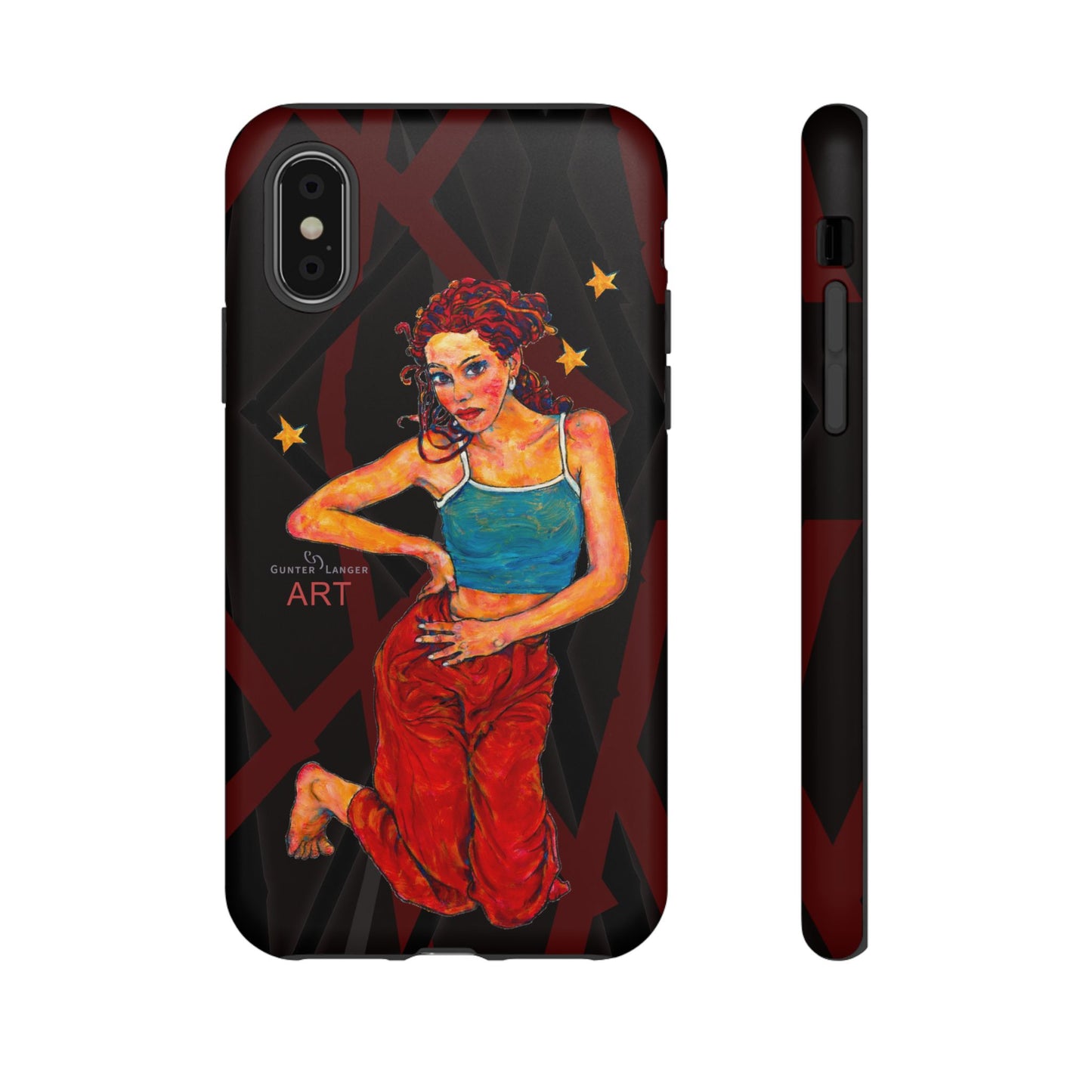 Tough Cases - iPhone - Motiv: Lea, Sternenhimmel, Mikado3