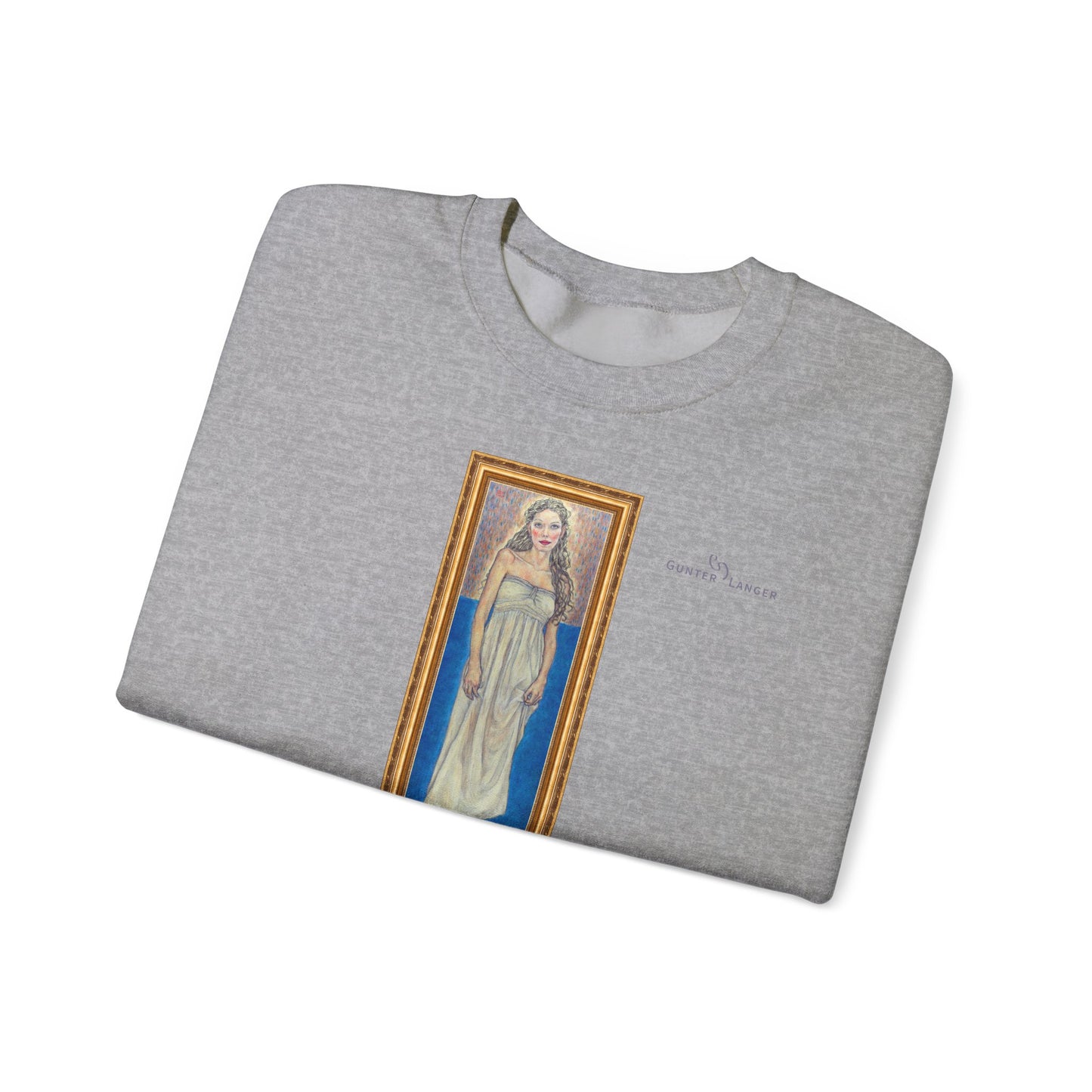 Unisex Heavy Blend™ Crewneck Sweatshirt - Motiv: Front Marie (gerahmt)