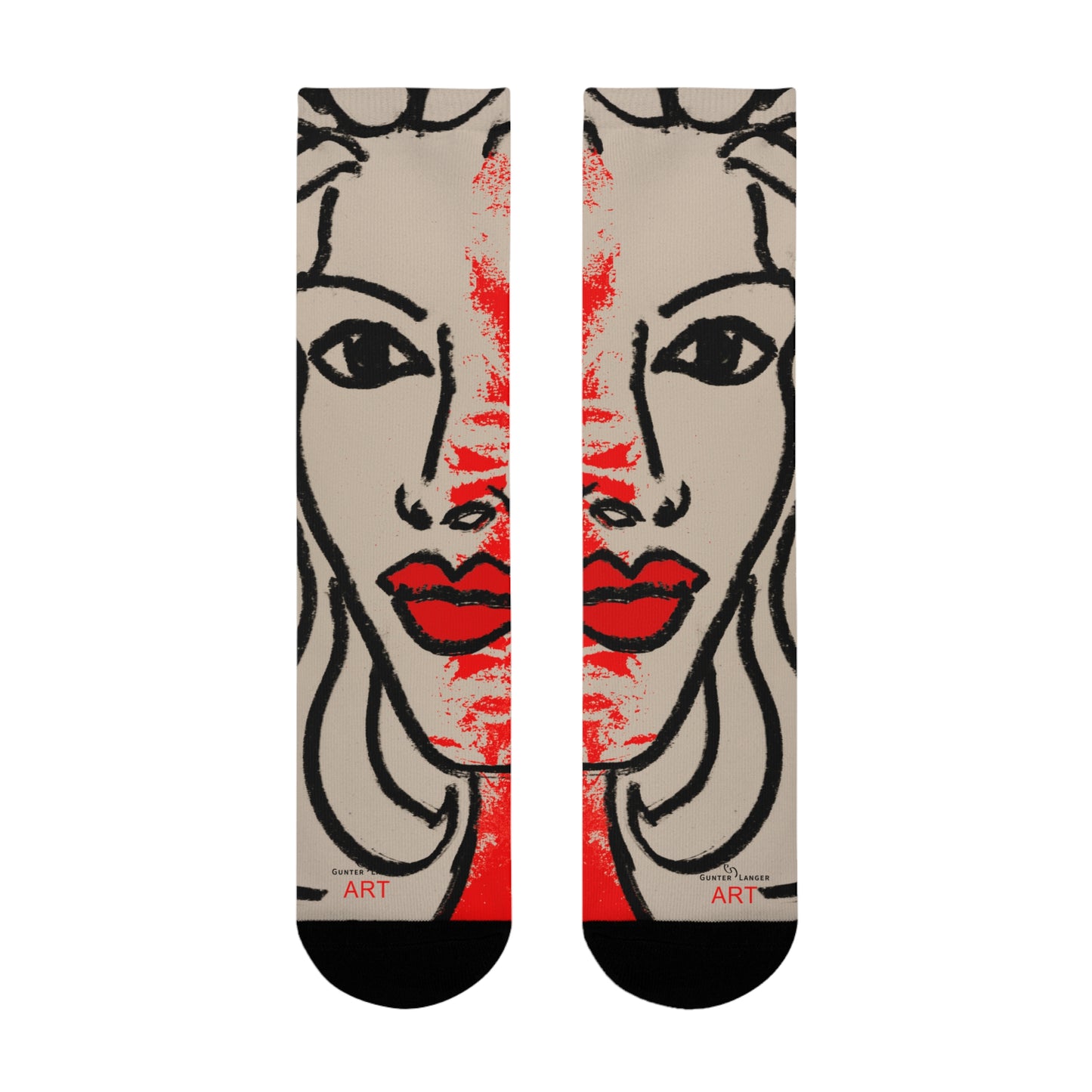 Sublimation Crew Socks (EU) - Motiv: Louisa