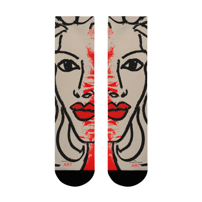 Sublimation Crew Socks (EU) - Motiv: Louisa