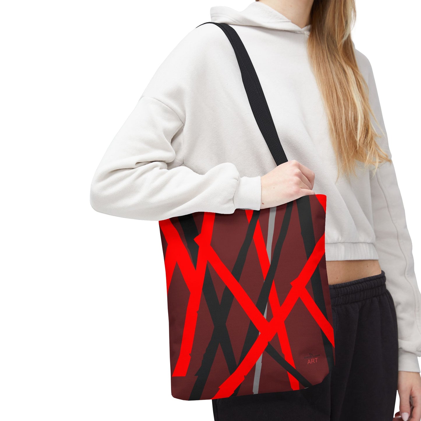 Tote Bag (AOP) - Motiv: Mikado, Rot