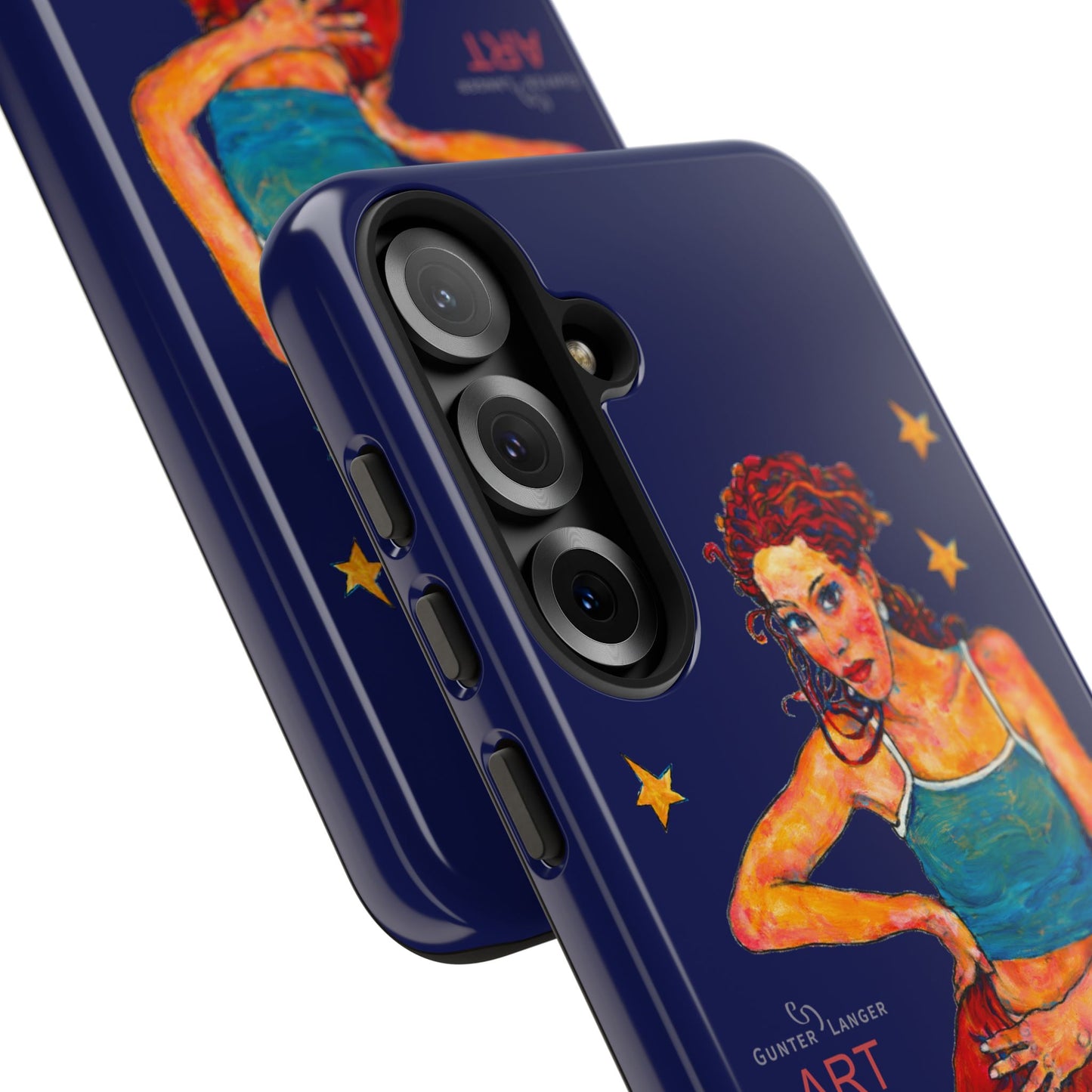 Tough Cases - Google Pixel - Samsung Galaxy - Motiv: Lea, Sternenhimmel