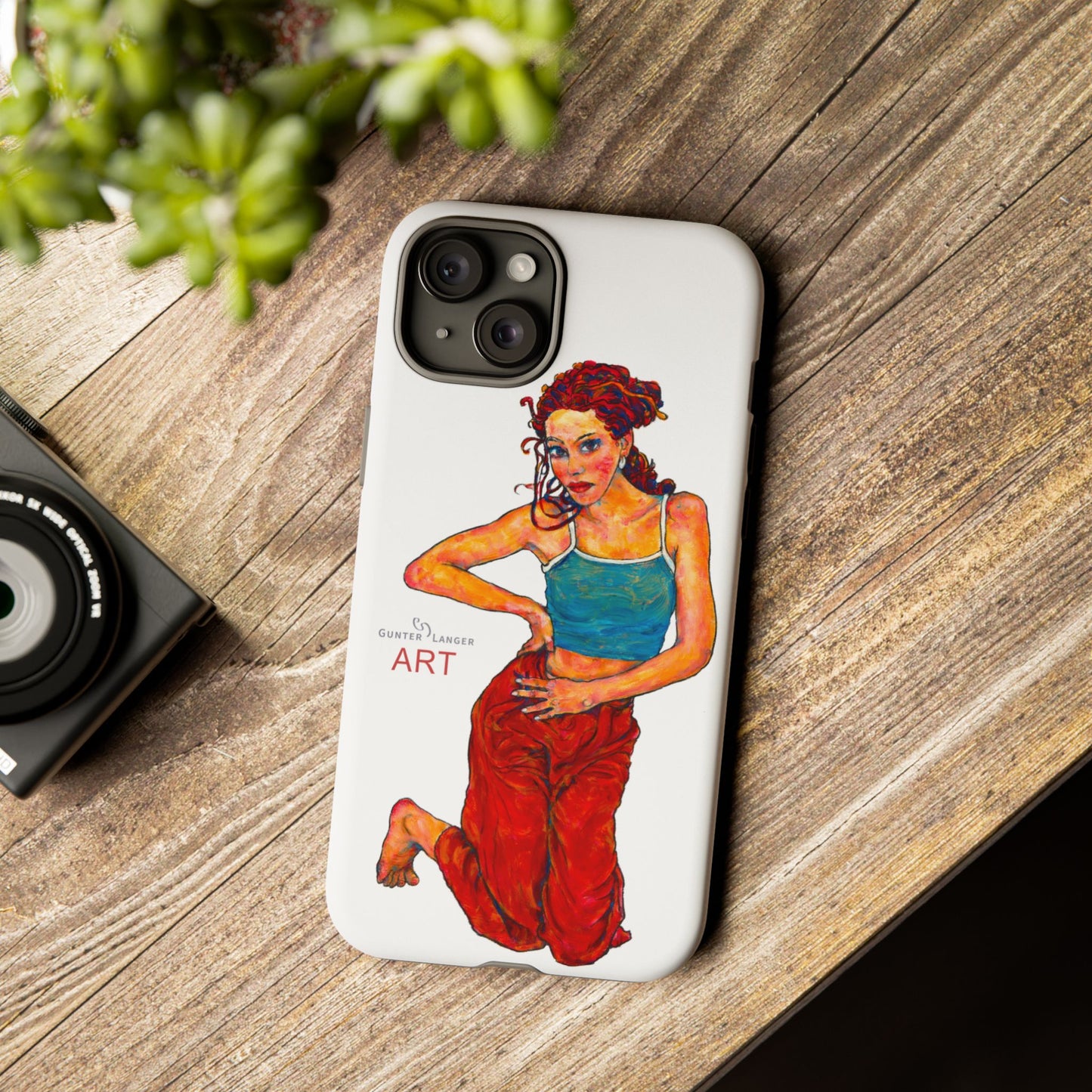 Tough Cases - iPhone - Motiv: Lea, Weiß