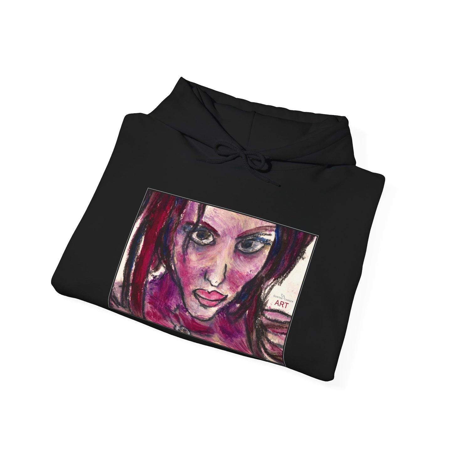 Unisex Heavy Blend™ Hooded Sweatshirt - Motiv Frontseite "Lola", H 19 cm