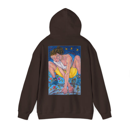 Unisex Heavy Blend™ Hooded Sweatshirt - Motiv: Rückseite "Alva", H43 cm