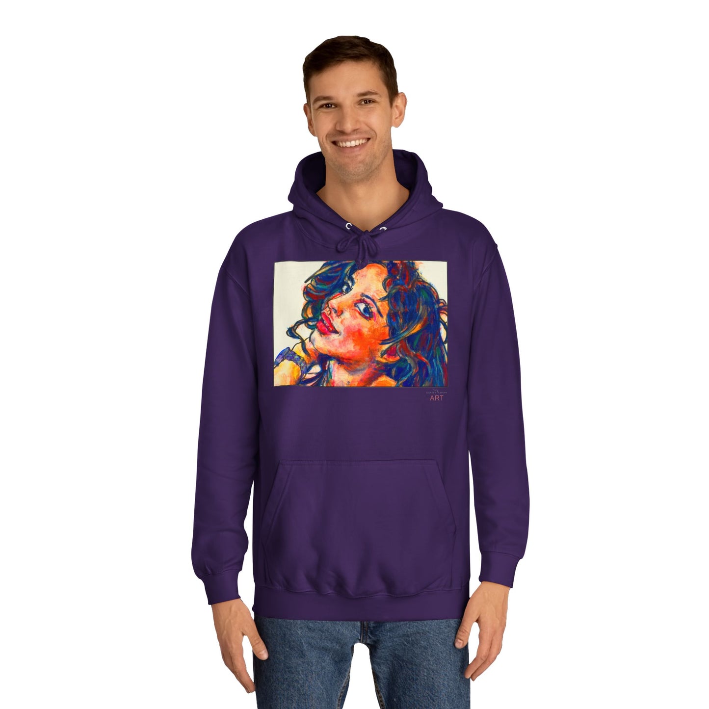 Unisex College Hoodie - Motiv: Frontseite Marlen