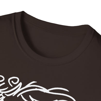 Unisex Softstyle T-Shirt - Motiv: Front Lars, H 35,5 cm