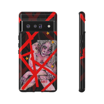 Tough Cases - Google Pixel - Samsung Galaxy - Motiv: Stella, Mikado