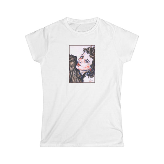 Women's Softstyle Tee - Motiv: Front Annette & Rückseite Annette