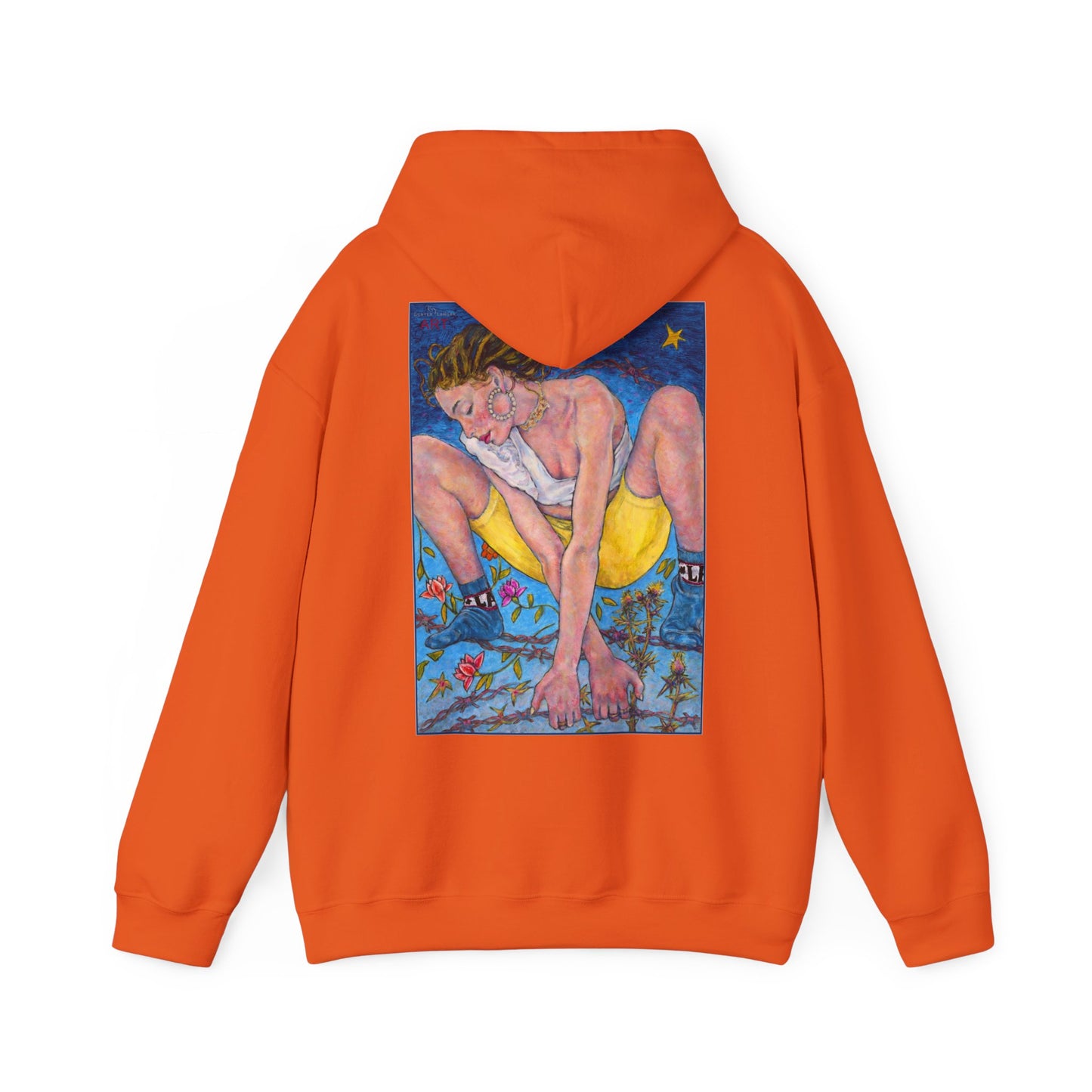 Unisex Heavy Blend™ Hooded Sweatshirt - Motiv: Rückseite "Alva", H43 cm