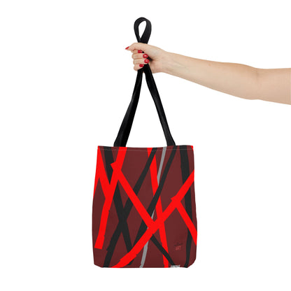 Tote Bag (AOP) - Motiv: Mikado, Rot