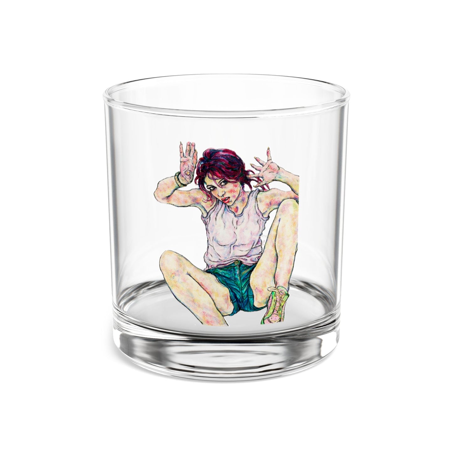 Rocks Glass, 10oz - Motiv: Siegesgöttin