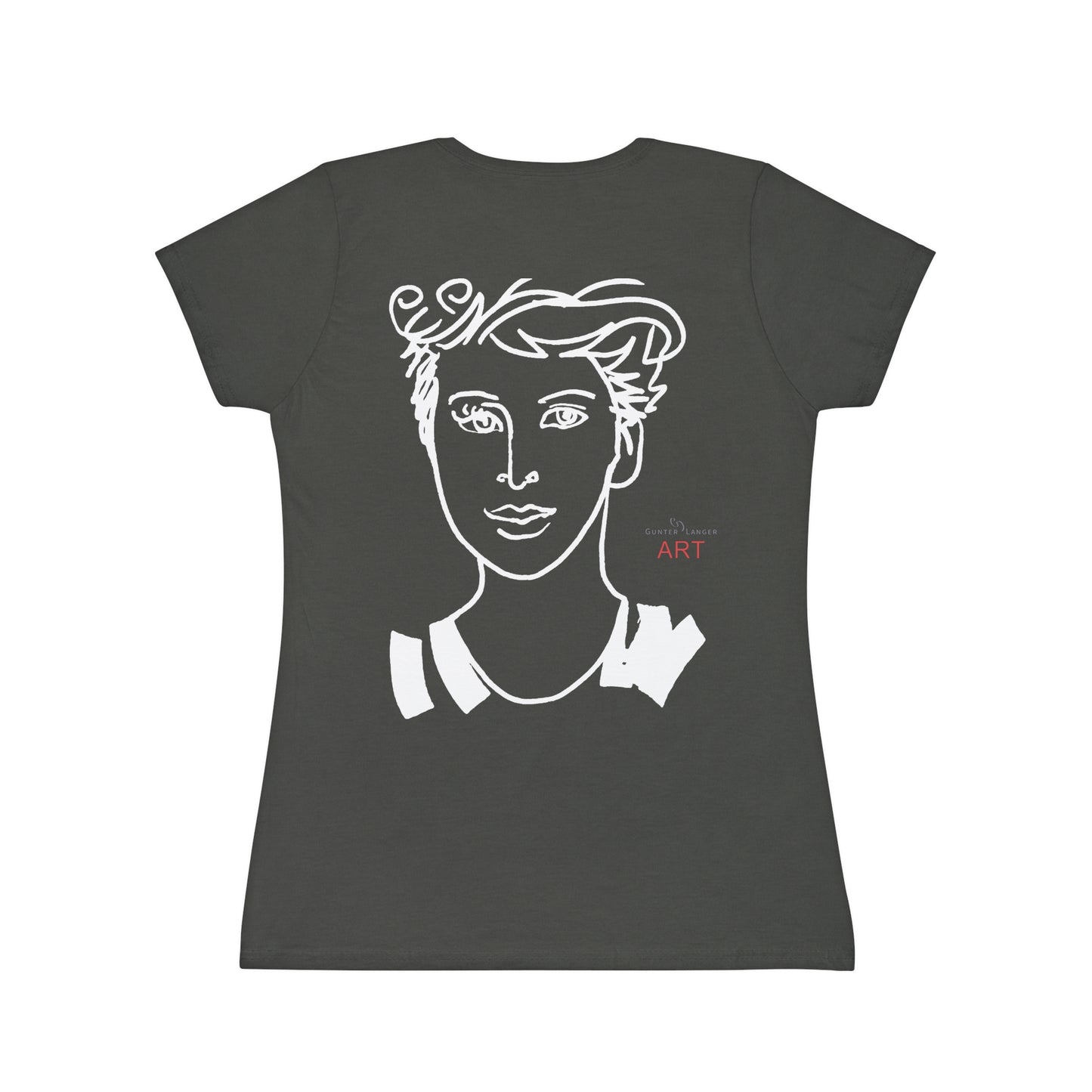 Women's Iconic T-Shirt - Motiv: Lars & Lars (weiß)