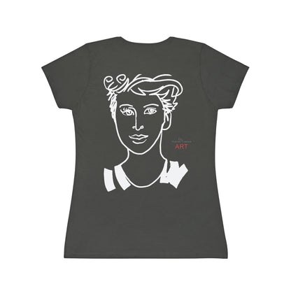 Women's Iconic T-Shirt - Motiv: Lars & Lars (weiß)