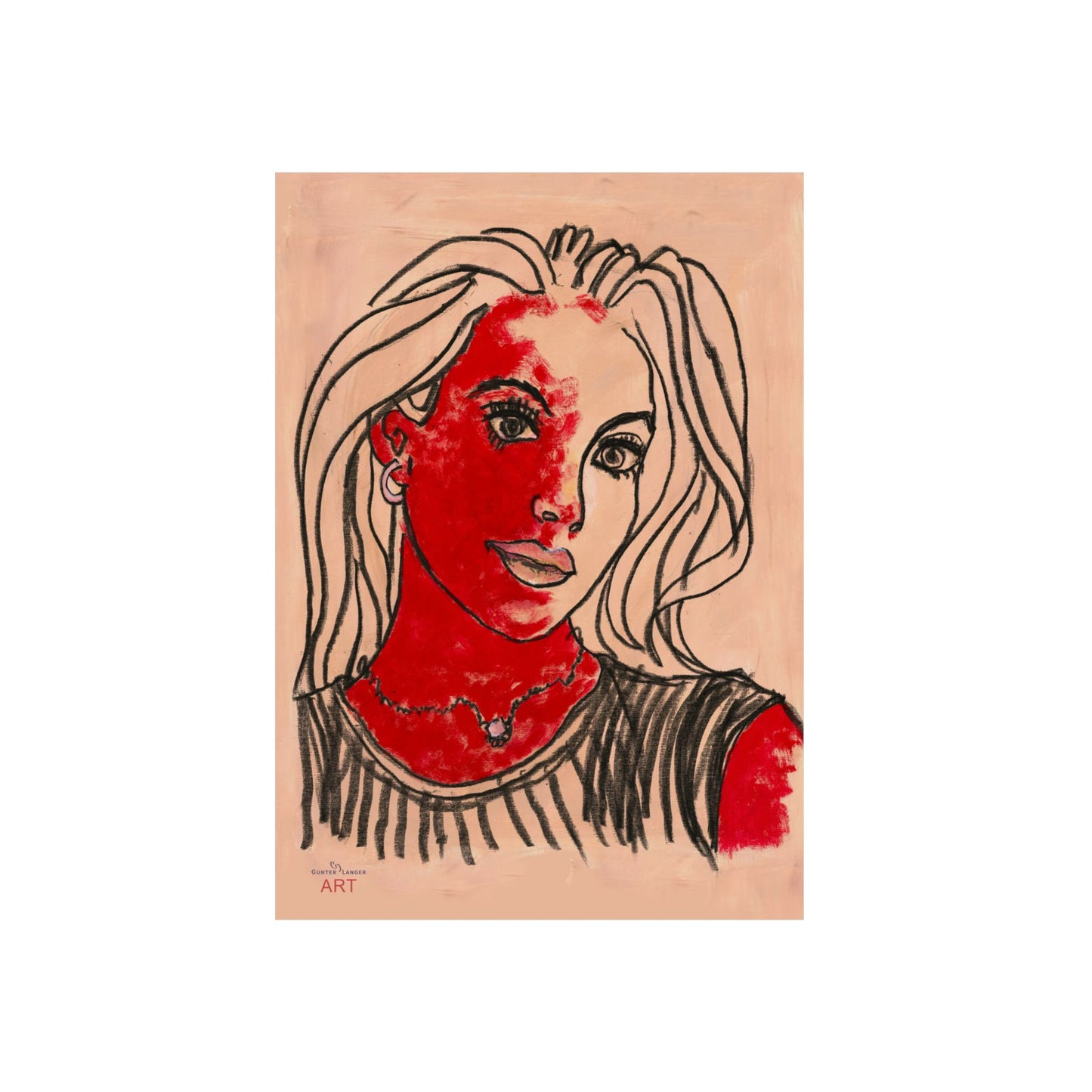 Aluminum Composite Panels - Motiv: Christina, H bis 70 cm