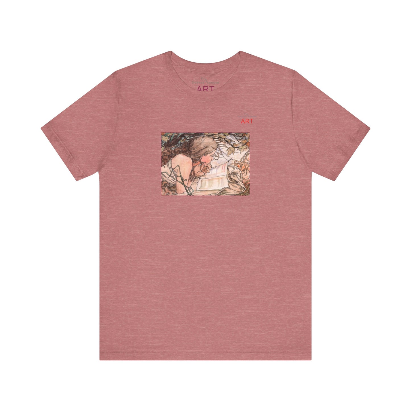 Jersey Short Sleeve Tee - Motiv: Front Antonia, H 15,73 cm