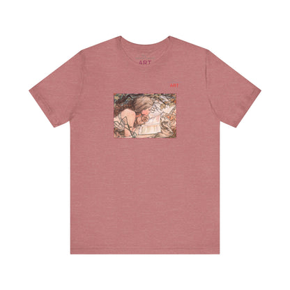 Jersey Short Sleeve Tee - Motiv: Front Antonia, H 15,73 cm